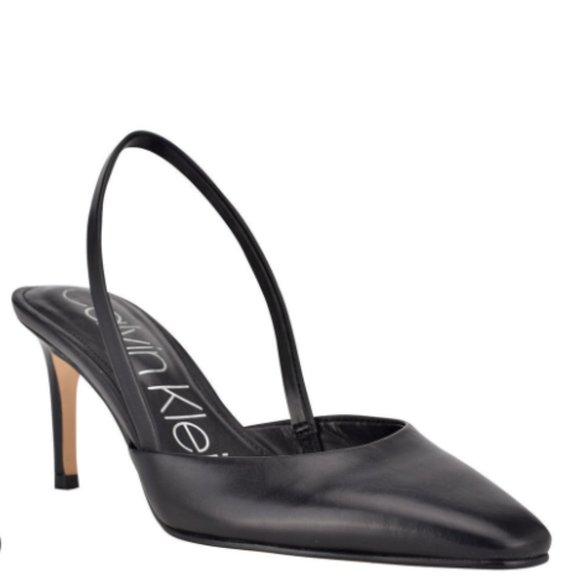 Calvin Klein Shoes - Calvin Klein Coreta Slingback Heels Size 8 1/2
